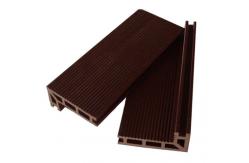 China Embossed Solid WPC Decking Swimming Pool Wood Plastic Composite Flooring board supplier