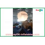 190T Nylon Cloth 1.5m DIA Advertising Inflatable Lighting Decoration Stand Balloon With Tripod for sale