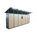 Customized Non Touch Apartment Delivery Lockers With Big Touch Screen / Camera