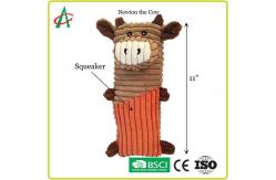 China 2 Pack Chew Proof Squeaky Dog Toy H11 inch Durable Soft Plush supplier