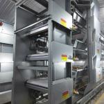 SONCAP Farm Hopper Trolley Automatic Broiler Feeding System 380v/220v Voltage for sale