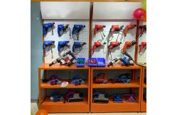 China 2000mm Height 930mm Width Pegboard Display Rack For Electronics supplier