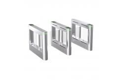 China Access Management 40W SS304 Acrylic Barrier Turnstile Gate IP45 supplier