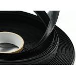 Black Industrial Strength Hook And Loop Nylon Thick Velcro Tape for sale