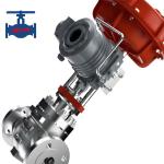 Diaphragm Pneumatic Control Valve Cage Type Single Seat Regulating Valve for sale