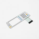 Tear Resistant PET Membrane Switch Overlay With Glossy Matte Frosted Surface