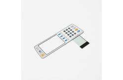 China Tear Resistant PET Membrane Switch Overlay With Glossy Matte Frosted Surface supplier