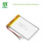 Solar Lithium Ion Cell 503759 3.7v 1200mAh Rechargeable Li-Poymer Battery for sale