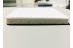China White Silicone Coated Belts Polyester Felt For Textile Setting Machines supplier