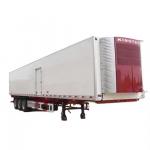 3 Axles 53ft 40ft Carrier Refrigerated Van Truck Trailers For Frozen Food Transport for sale