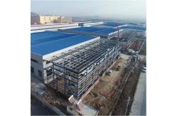 China Metal Prefab Prefabricated Steel Warehouse Structure Sheds Prefabricated Wide Span Steel Warehouse Building supplier