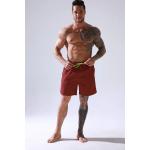 Solid Color Mens Swimwear Shorts Waterproof Swim Shorts Beach Wear For Men for sale