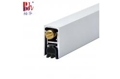 China Dustproof Alu Automatic Door Bottom Seals Concealed For Home supplier