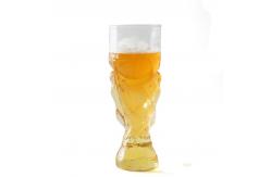 China Customization Crystal Glass Cup Sustainable With Football Shape supplier