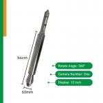Industrial Level 65mm Dual Ptz Borehole Camera 360 Degree Rotate for sale