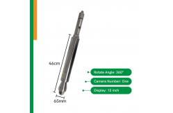 China Industrial Level 65mm Dual Ptz Borehole Camera 360 Degree Rotate supplier