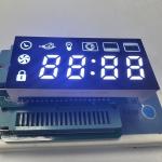 Pure White 7 Segment LED Display 4 Digit Common cathode for Oven Timer Control for sale