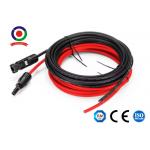 10m Black Red Extension 4mm2 Cable With Male And Female Solar Connector Harness for sale