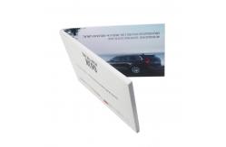 China Custom Logo 5 Inch LCD Video Brochure Card 800*480P With Eva supplier