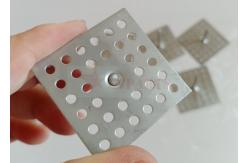 China 50mm Stainless Steel Perforated Insulation Fixing Pins For Attaching Insulation Materials supplier