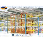 Orange / Blue Custom Industrial Rack Mezzanine Steel Structure Space Optimization for sale