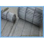 SS304 Stainless Steel Metal Wire Mesh , Eye Link Wire Mesh Conveyor Belt 10 Meters for sale