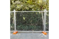 China Galvanized Welded Metal Wire 2.4m Width Temp Construction Fence supplier