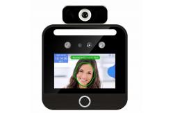 China Employee Face Recognition Attendance Machine Temperature Detection supplier