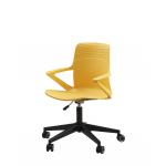 PP Plastic Swivel Office Chair For College Student Study for sale