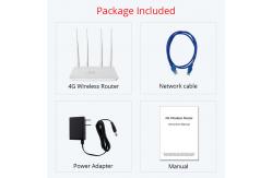 China DC 12V / 1A Encrypting Router With WEP / TKIP / AES Encryption supplier