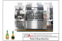 China Automatic Paste Filling Machine For Condiment , 350G Piston Salad Dressing Filling Machine supplier