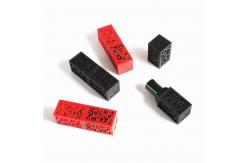 China Elegant Square Plastic Chinoiserie Lipstick Cases for Lip Balm Containers supplier