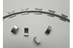 China Durable Concertina Razor Wire Coil , Obstacle BTO Security Barbed Wire Fencing supplier