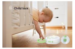 China Portable White Noise Machine with 20 Soothing Sounds for Sleep supplier