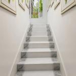 Modern Villa Step Tiles Full Polished Porcelain Non Slip Stair Step Tiles for sale