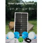 Orange Garden Solar Powered Lights For Home Outdoor Atmosphere 30W Solar Panel for sale