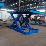 2 Ton Heavy Stationary Lift Table Hydraulic Electric Scissor Lift Platform for sale