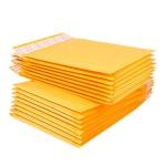 Natural Padded Roll Kraft Bubble  Mailer Light Purple Bubble Envelope