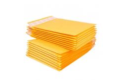 China Natural Padded Roll Kraft Bubble  Mailer Light Purple Bubble Envelope supplier