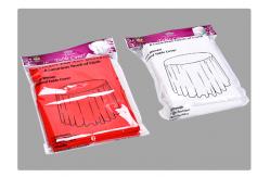 China Red Green Orange Spunbond Non Woven Tnt Tablecloth With OEKOTEX Certificate supplier