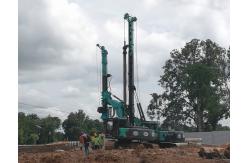 China Hydraulic Bored Rotary Drilling Rig Piling Machine KR50A Max Depth 24m supplier
