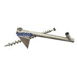 Electric Drive Type Small Screw Conveyor Auto Loader Concrete Screw Conveyor for sale