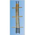 Wood Rubber Material Marine Pilot Rope Ladder Boarding Ladders for Boats for sale