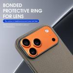 Customized Side Injection TPU Aramid Carbon Fiber Mobile Phone Cover for iPhone 17 Pro