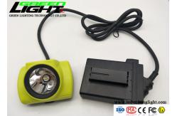 China 13.6Ah 530lum 25000lux Led Mining Cap Lamp For Underground supplier