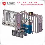 Acrylic Car Mirrors Vacuum Metalizing Machine , PMMA  Logos and Signs Vacuum Metalizing Machine for sale