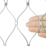 High Strength Stainless Steel Cable Wire Rope Mesh Net For Aviary Zoo Mesh for sale