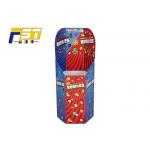 Easy Assembled Newspaper Dump Bins Moisture Resistant Customized Logo Print