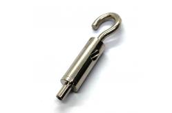 China Adjustable Side Exit Cable Grippers With Hook For Aircraft Stainless Wire Rope supplier
