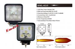 China 4Pcs 15w 1220LM Spot LED Fog Light E-Mark LED Work Lamp supplier